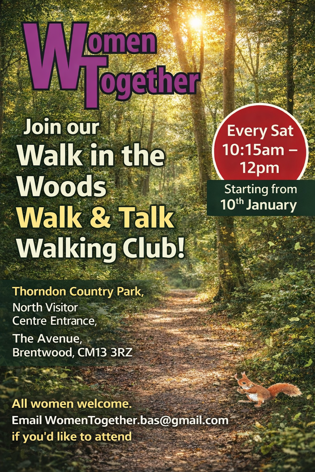 WT Walk in the Woods Poster